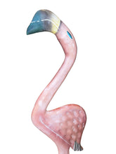 Load image into Gallery viewer, pair vintage wood flamingos