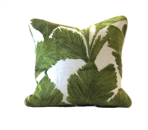 hand-painted monkey pillow