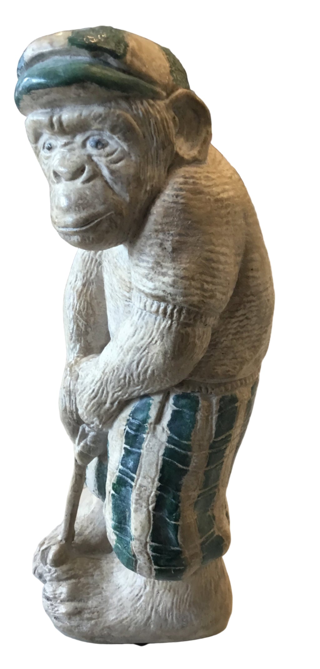 monkey with golf cub