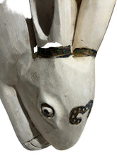 Load image into Gallery viewer, hand-carved wooden rabbit