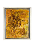 framed clay art
