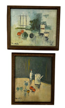 Load image into Gallery viewer, pair vintage bar art