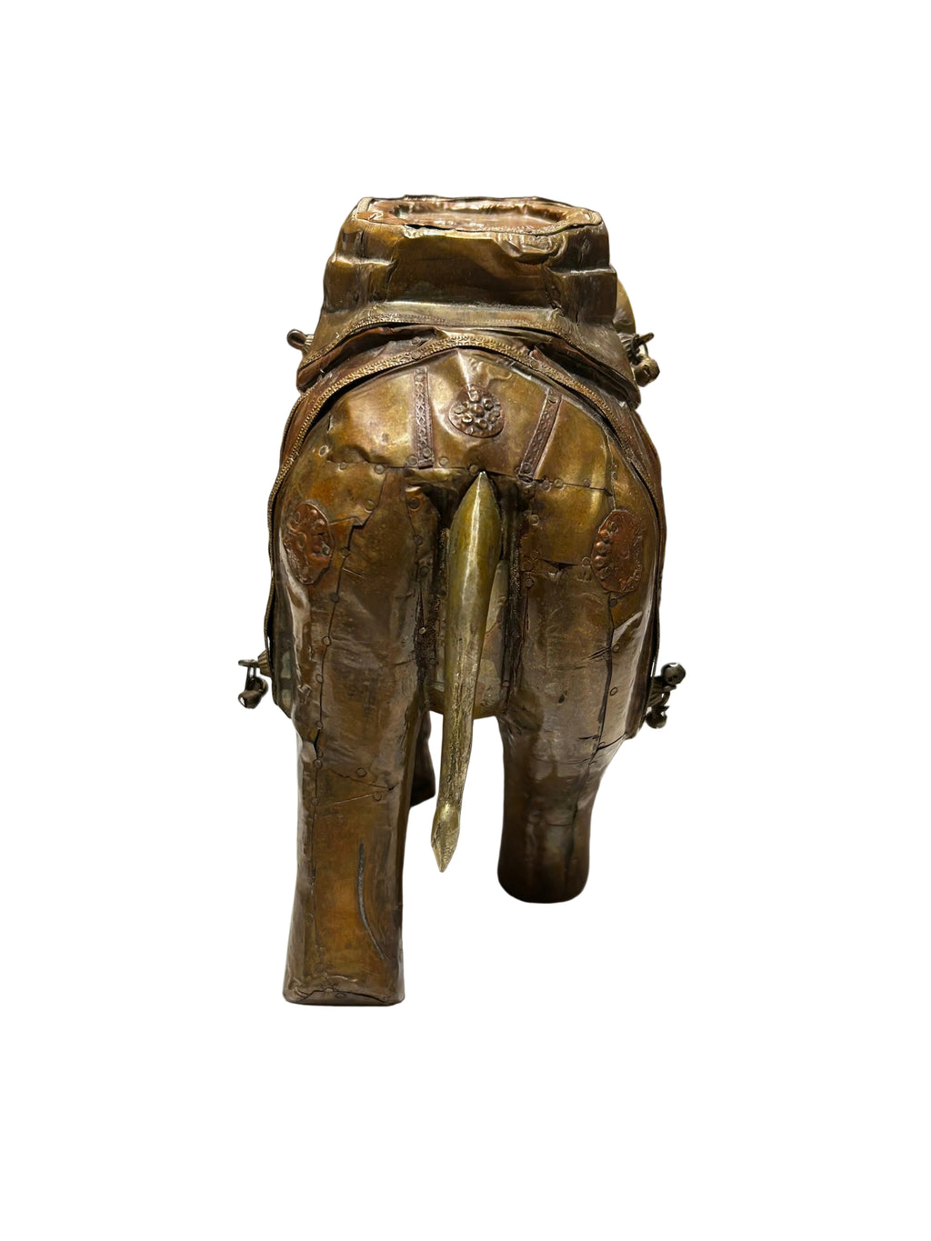 vintage metal elephant