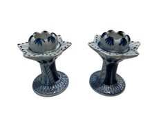Load image into Gallery viewer, porcelain taper holder - pair