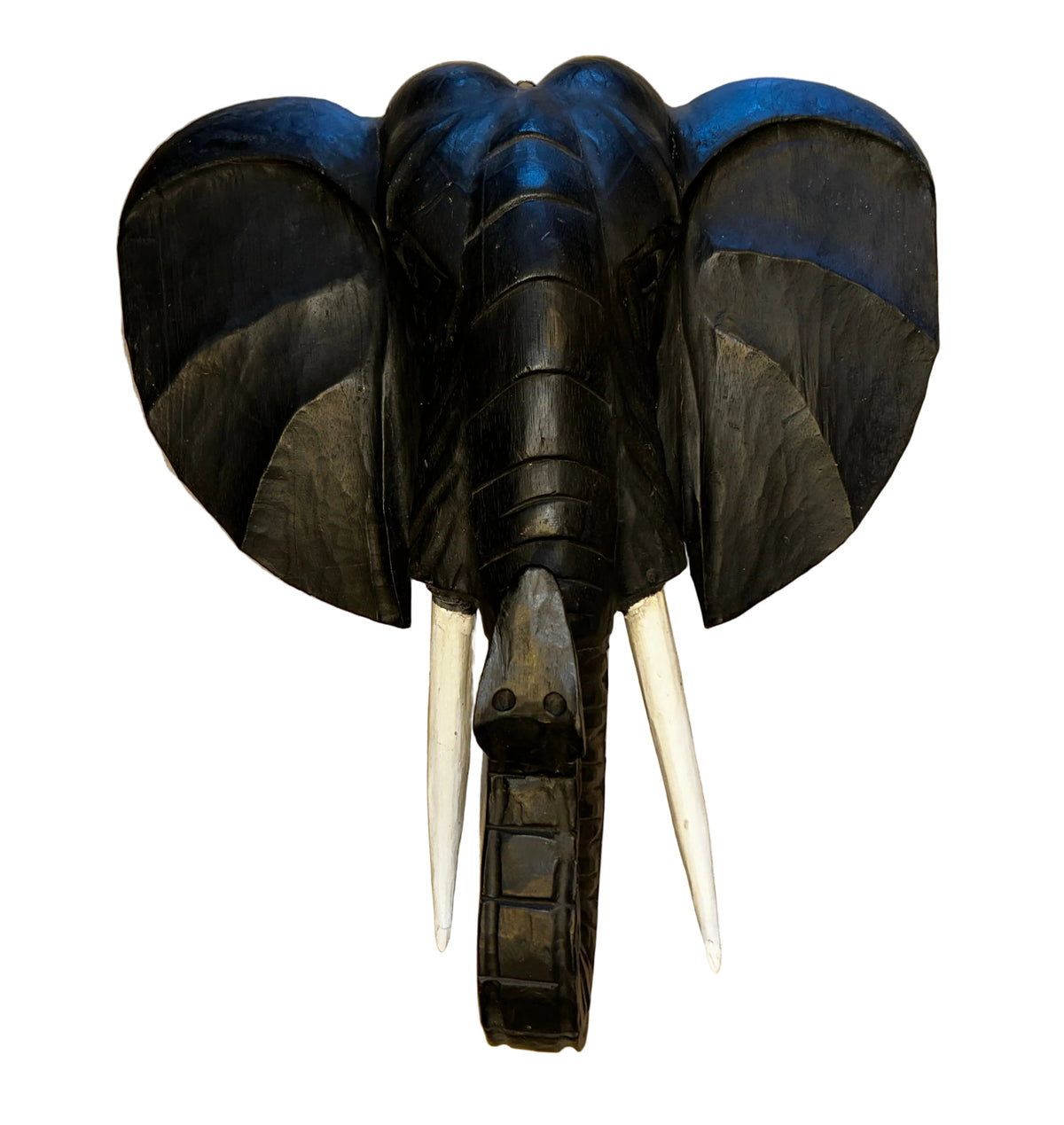 Wood Elephant Head