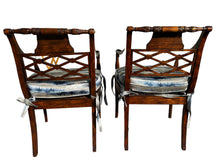 Load image into Gallery viewer, pair regency style armchairs