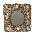 natural shell mirror