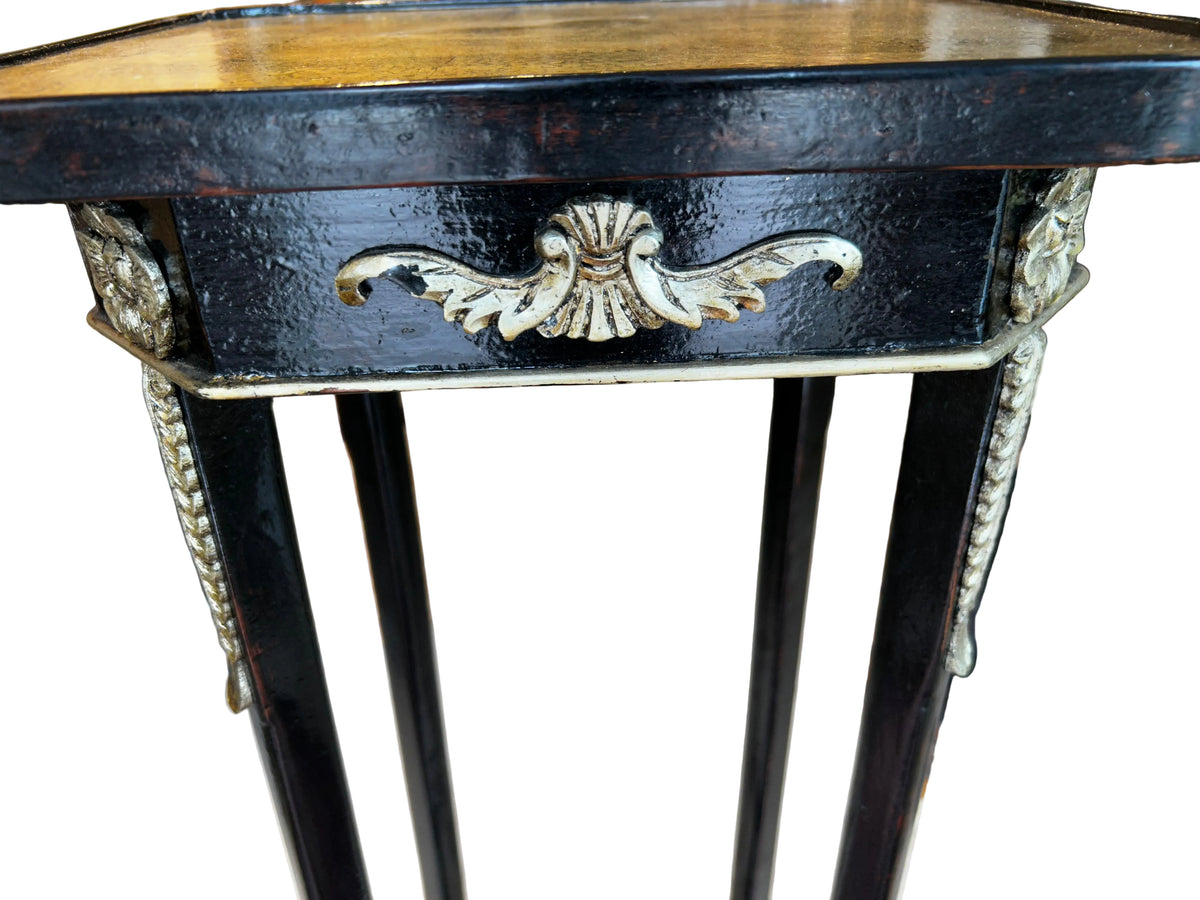 regency style pedestal table