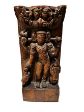 Load image into Gallery viewer, antique indian temple panel