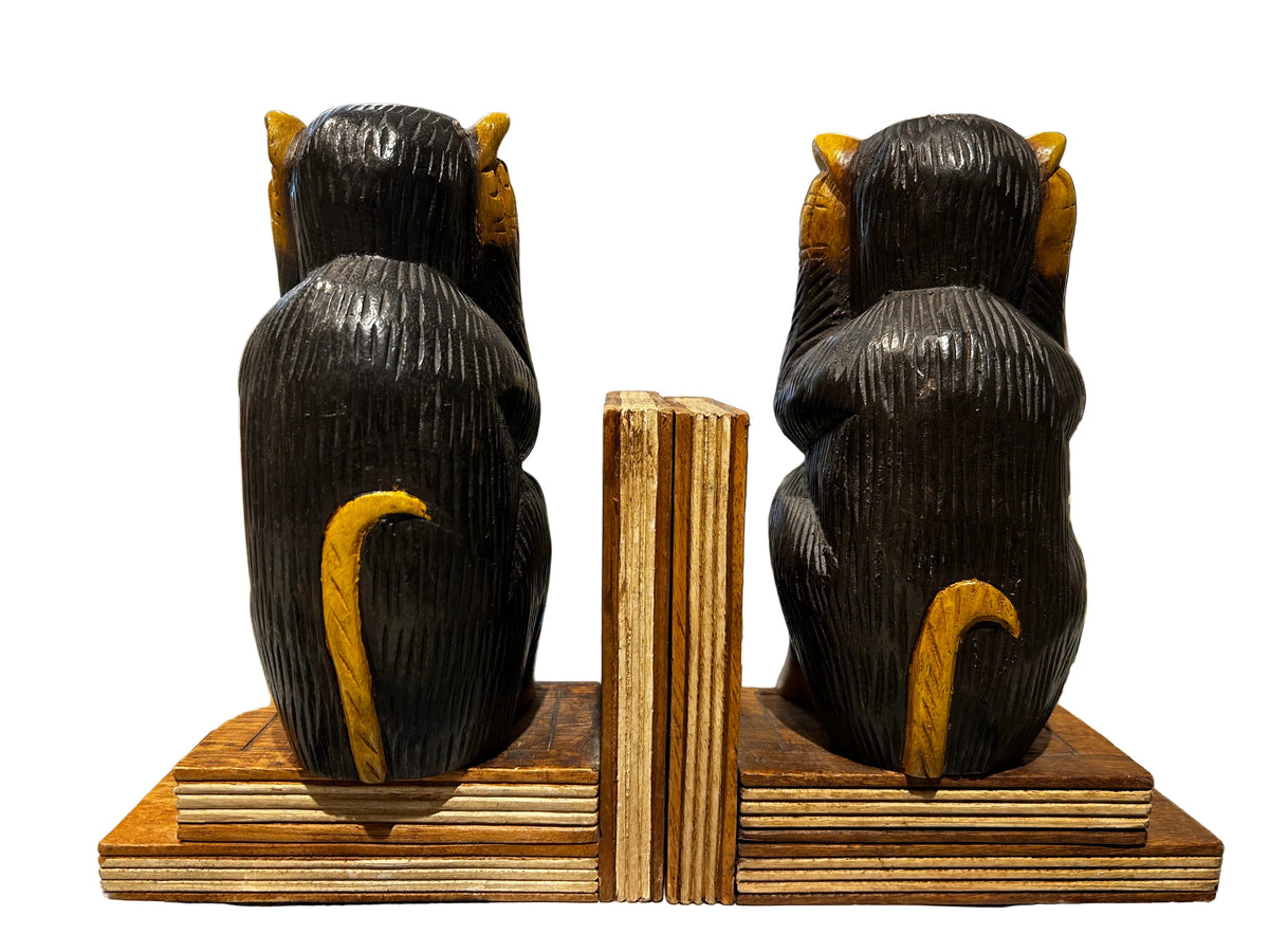 hear no evil bookends