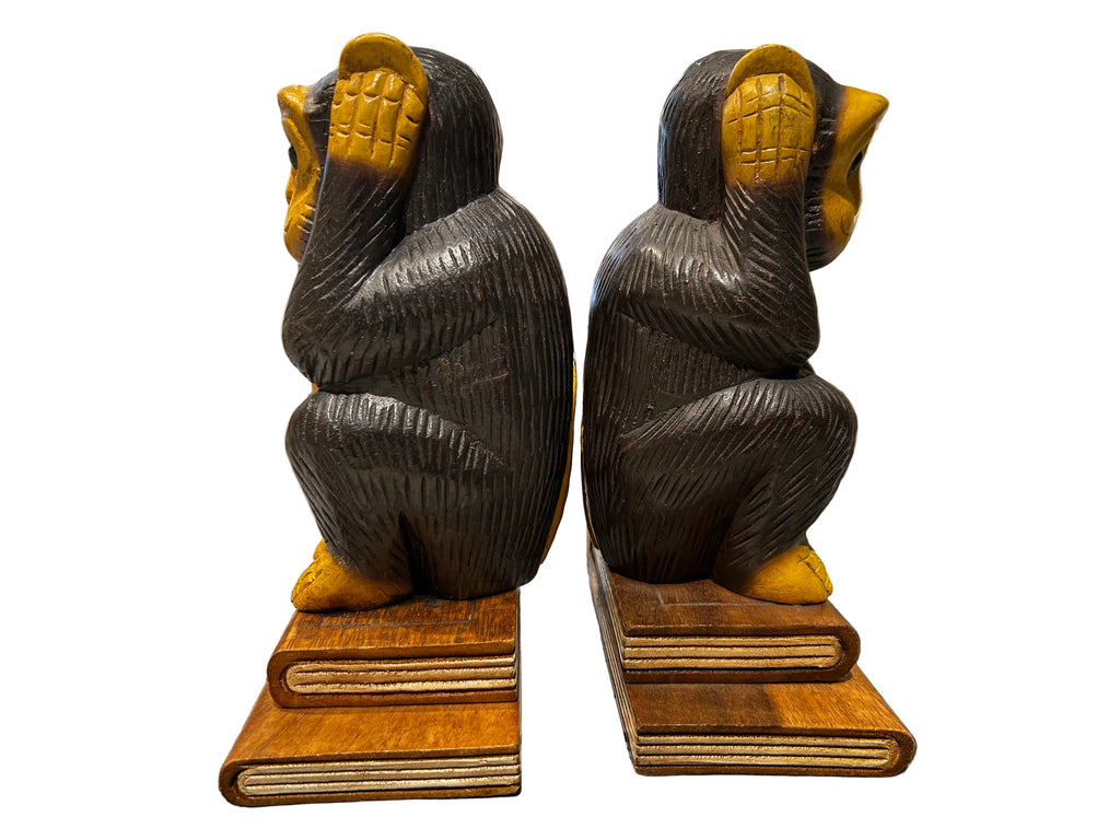 hear no evil bookends