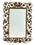 vintage gilt mirror