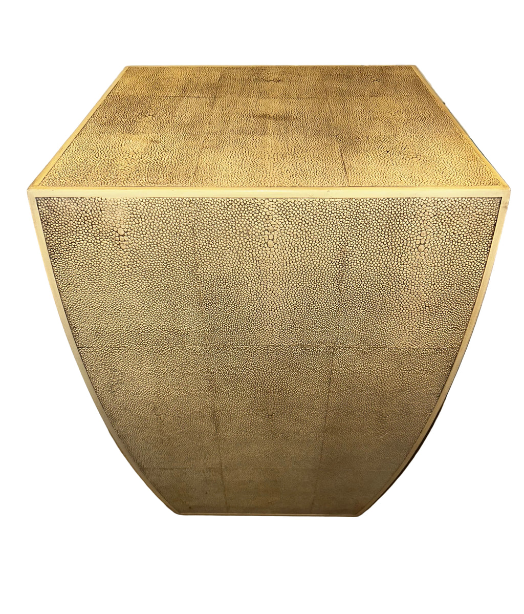 shagreen side table