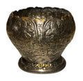 silver footed vessel