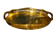 Load image into Gallery viewer, vintage brass tray