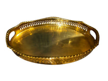 Load image into Gallery viewer, vintage brass tray