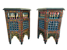 Load image into Gallery viewer, pair of moroccan side tables