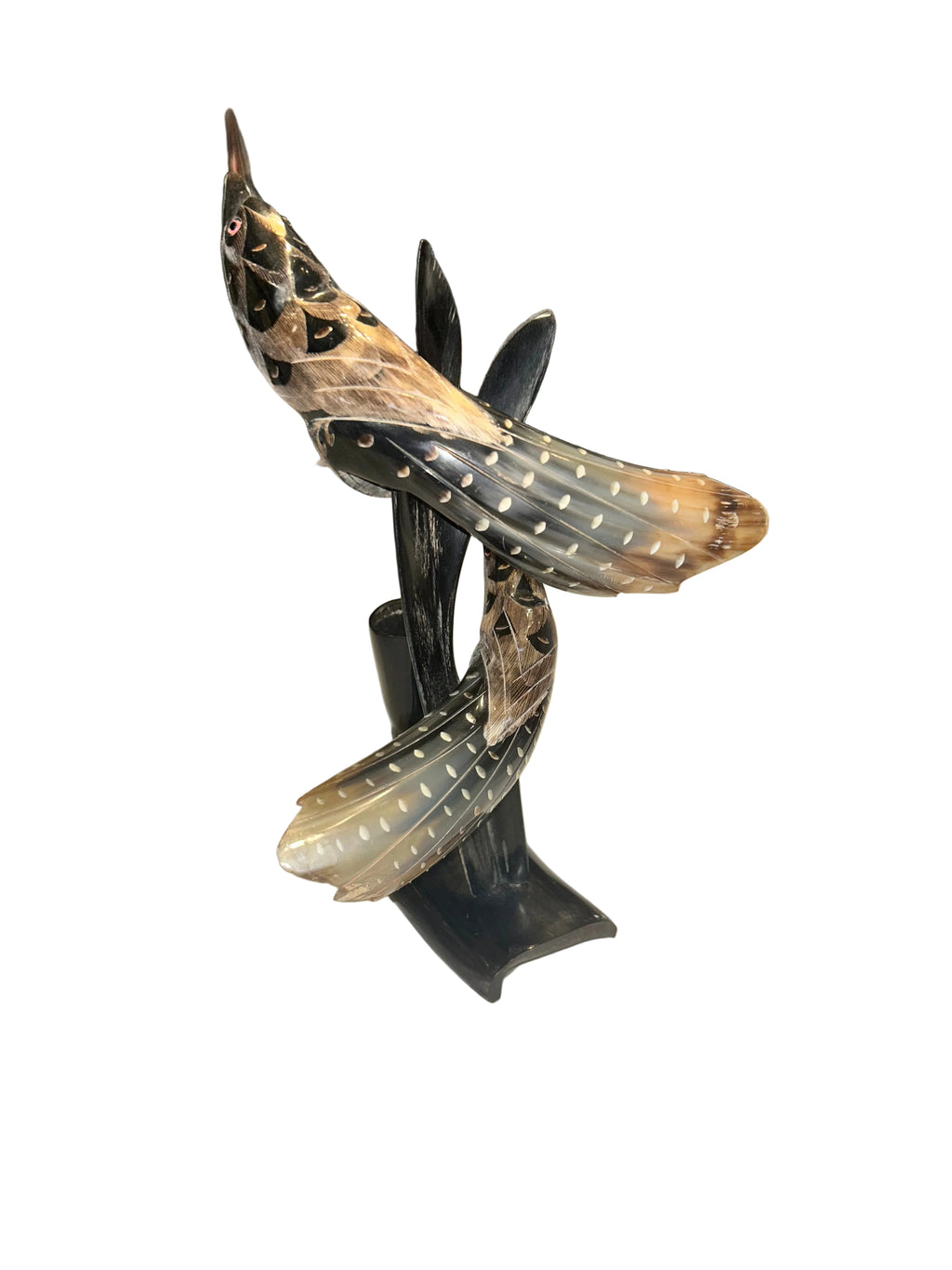 horn taper candle holder