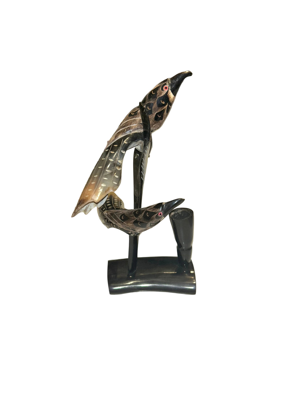 horn taper candle holder