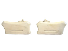 Load image into Gallery viewer, white resin wall sconces-pair