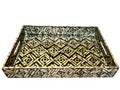 tribal inlay tray