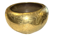 Load image into Gallery viewer, vintage chinese brass bowl