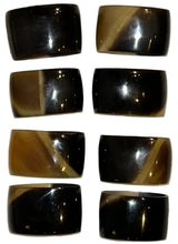Load image into Gallery viewer, horn napkin rings -set of 8