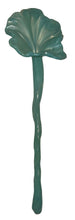 Load image into Gallery viewer, glass flower-pale teal