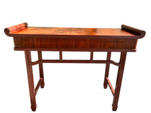 Load image into Gallery viewer, vintage pagoda console table