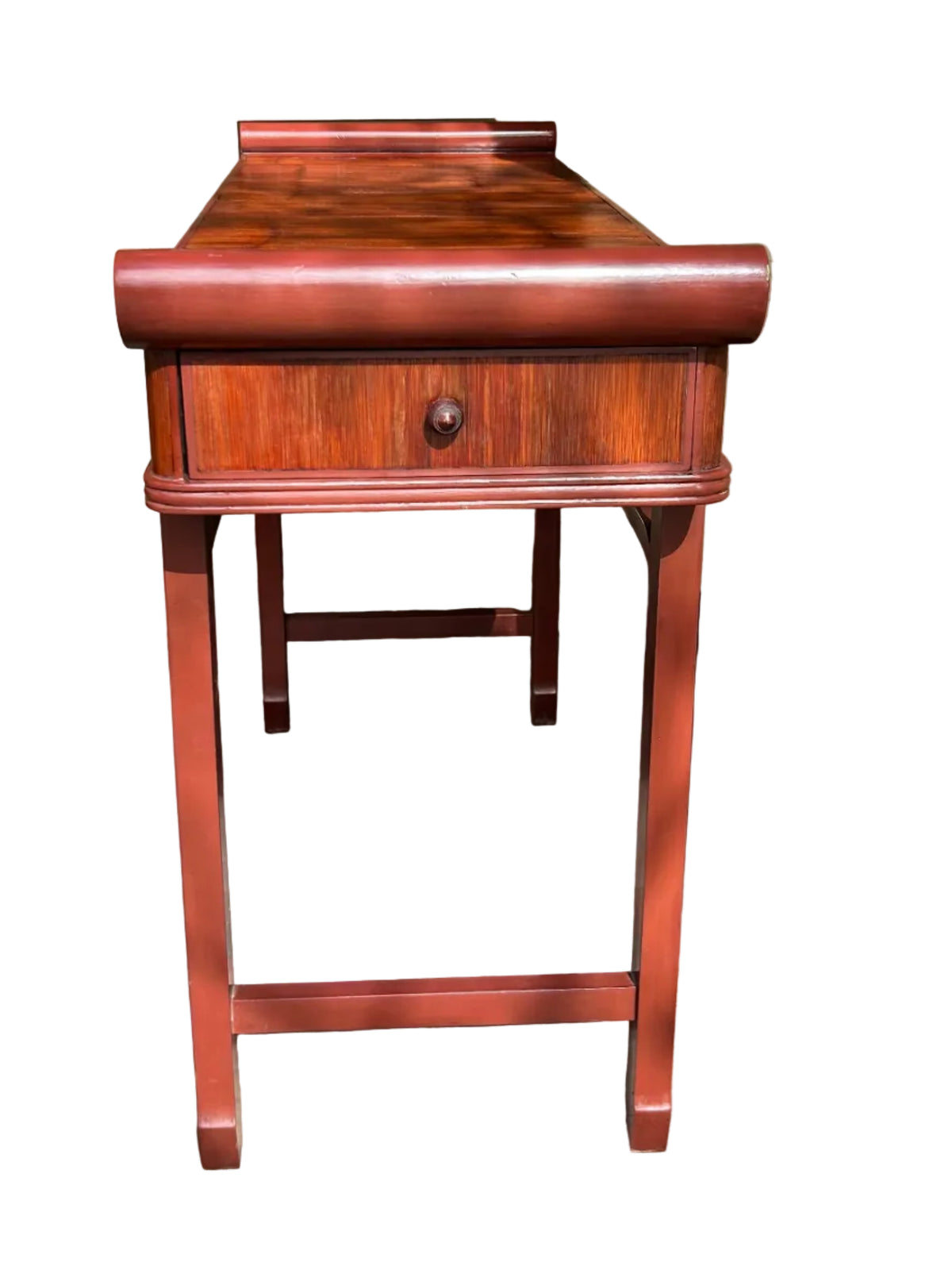vintage pagoda console table