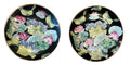 pair vintage plates