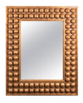 double beaded wall mirror