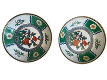 Load image into Gallery viewer, hand painted wall plates-pair