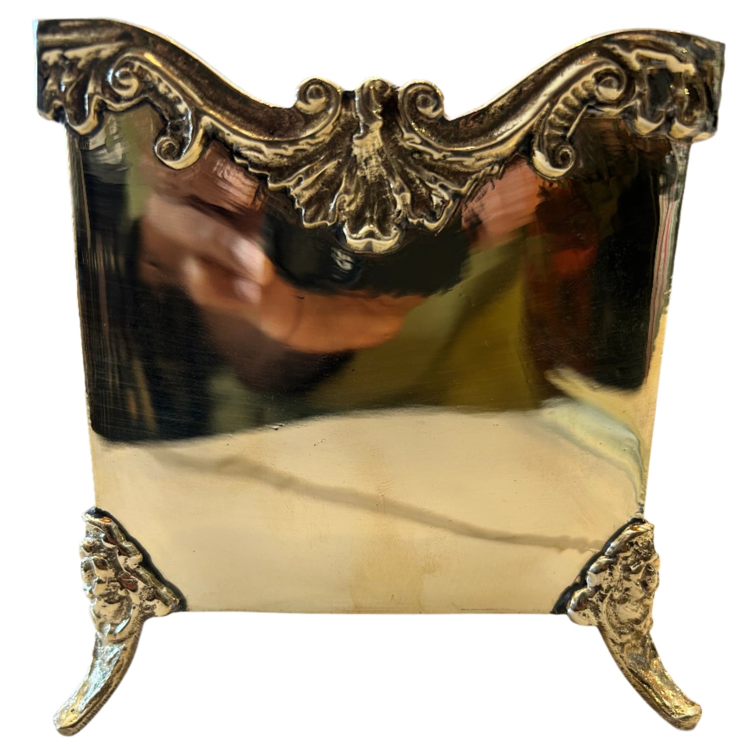 brass planter