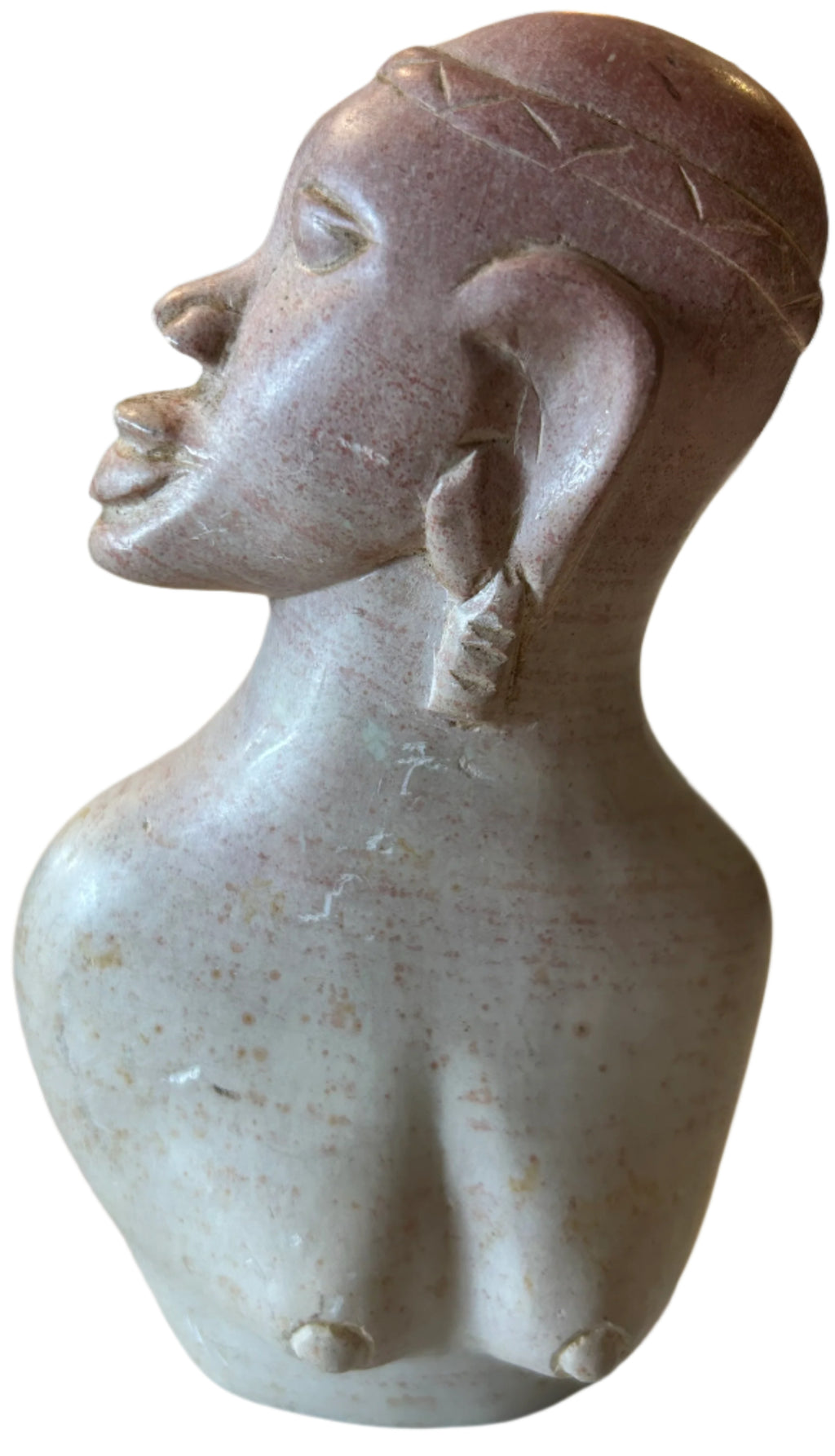 soap stone african bust