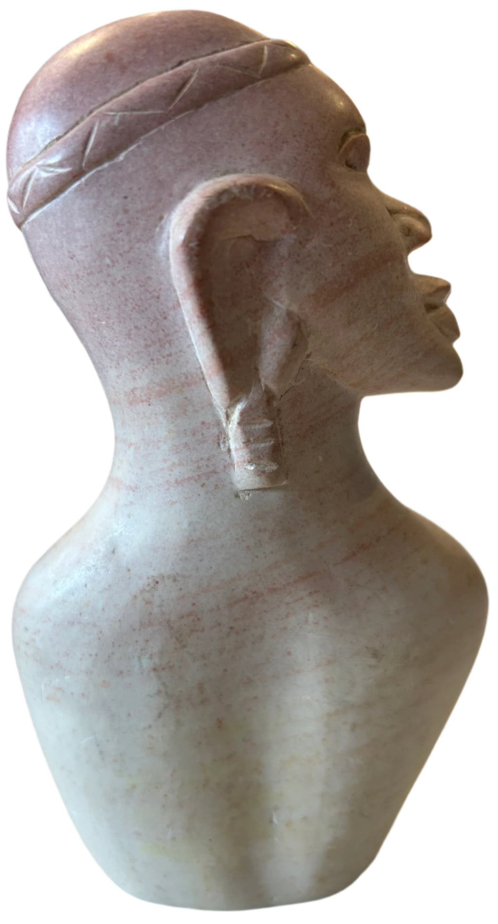 soap stone african bust