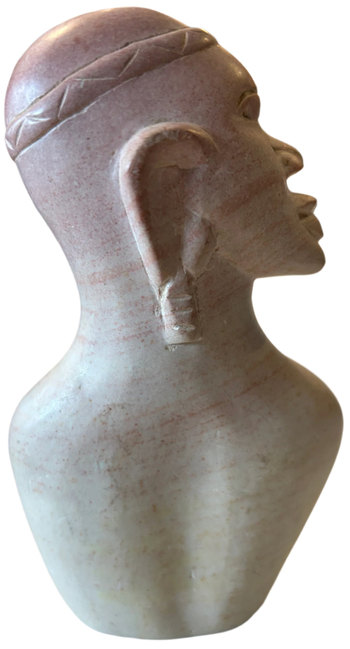 soap stone african bust