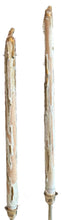 Load image into Gallery viewer, pair of wooden tapers