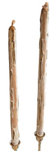 Load image into Gallery viewer, pair of wooden tapers