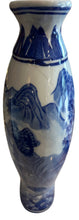 Load image into Gallery viewer, blue and white porclean vase