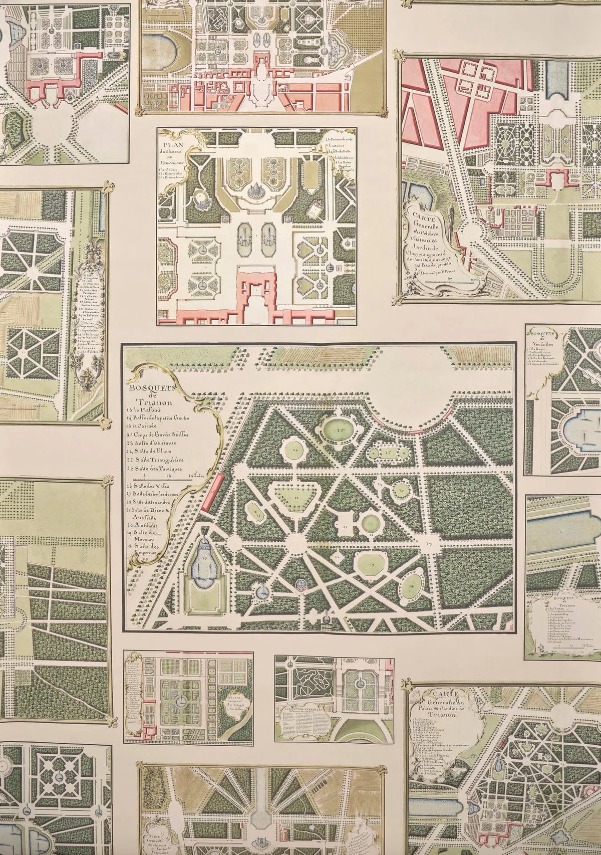Les jardins de versailles wallpaper in ORIGINAL