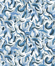 Load image into Gallery viewer, Impasto Type II Vinyl Wallpaper - Colourway: Denim - Swatch - Commercial Wallcoverings
