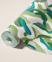 Load image into Gallery viewer, Impasto Type II Vinyl Wallpaper - Colourway: Kiwi - Roll - Commercial Wallcoverings