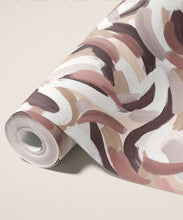 Load image into Gallery viewer, Impasto Type II Vinyl Wallpaper - Colourway: Mocha - Roll - Commercial Wallcoverings