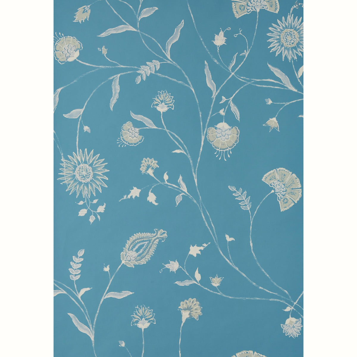 Indian Chintz Wallpaper by Peter Dunham