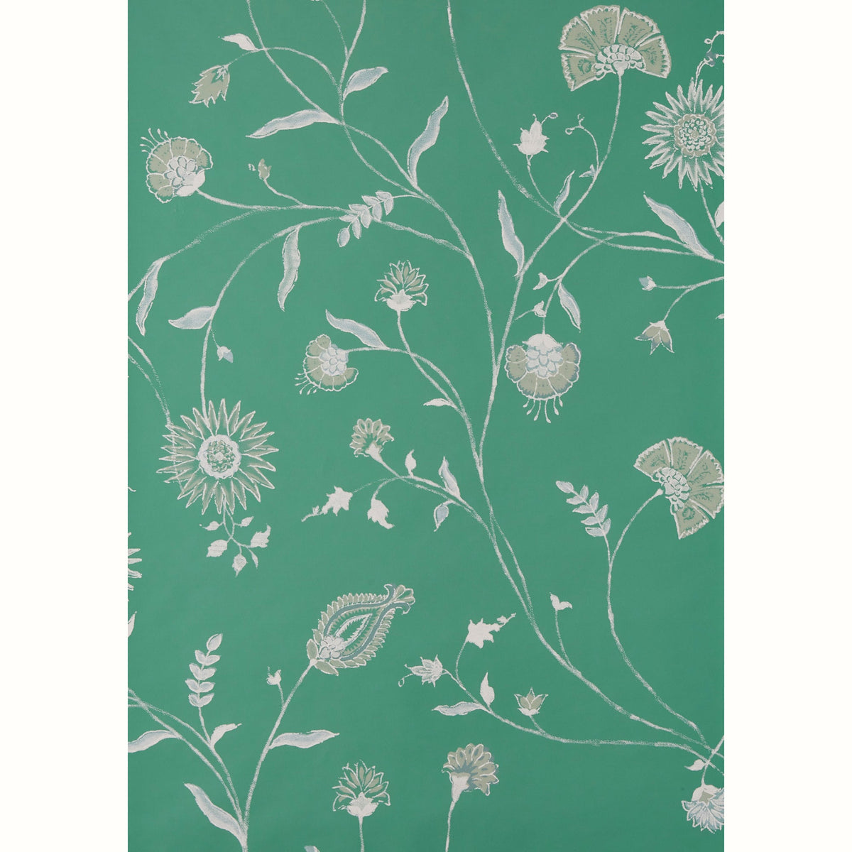 Indian Chintz Wallpaper by Peter Dunham