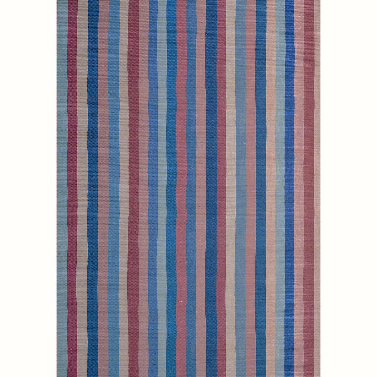Jacob's Stripe Grasscloth Wallpaper by Peter Dunham - Gold/Sage