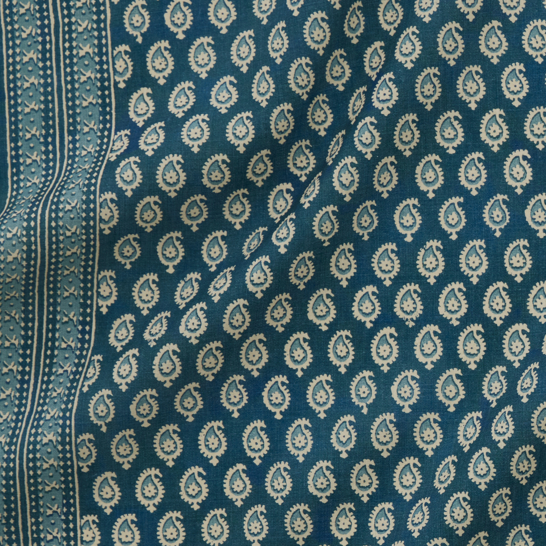 Janpath Outdoor Fabric by Peter Dunham - Blue/Blue