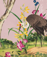 Load image into Gallery viewer, Oriental Garden Mural • Coral • Part 1 • Scale