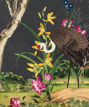 Load image into Gallery viewer, Oriental Garden Mural • Night • Part 1 • Scale